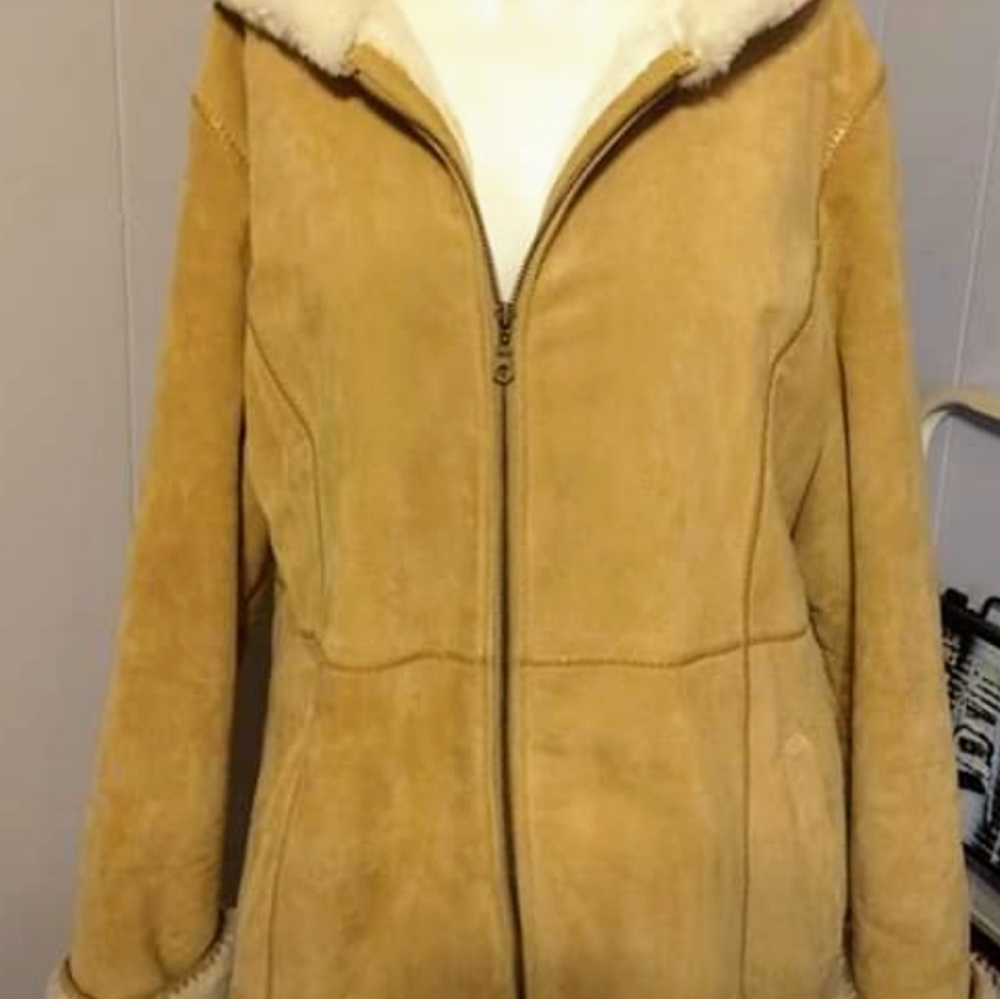 Lamb skin coat